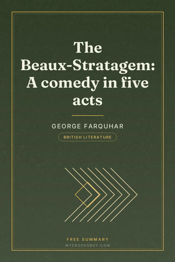 Cover of The Beaux-Stratagem: A comedy in five acts