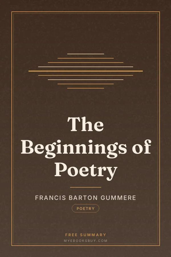 Cover of The Beginnings of Poetry