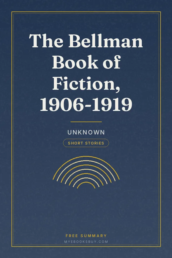 Cover of The Bellman Book of Fiction, 1906-1919