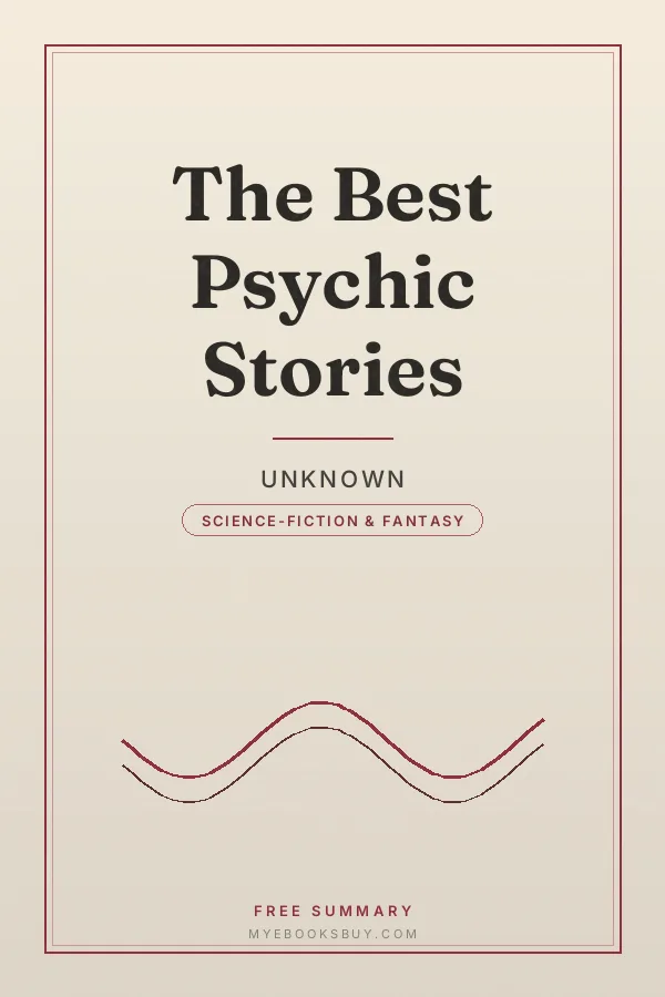 Cover of The Best Psychic Stories