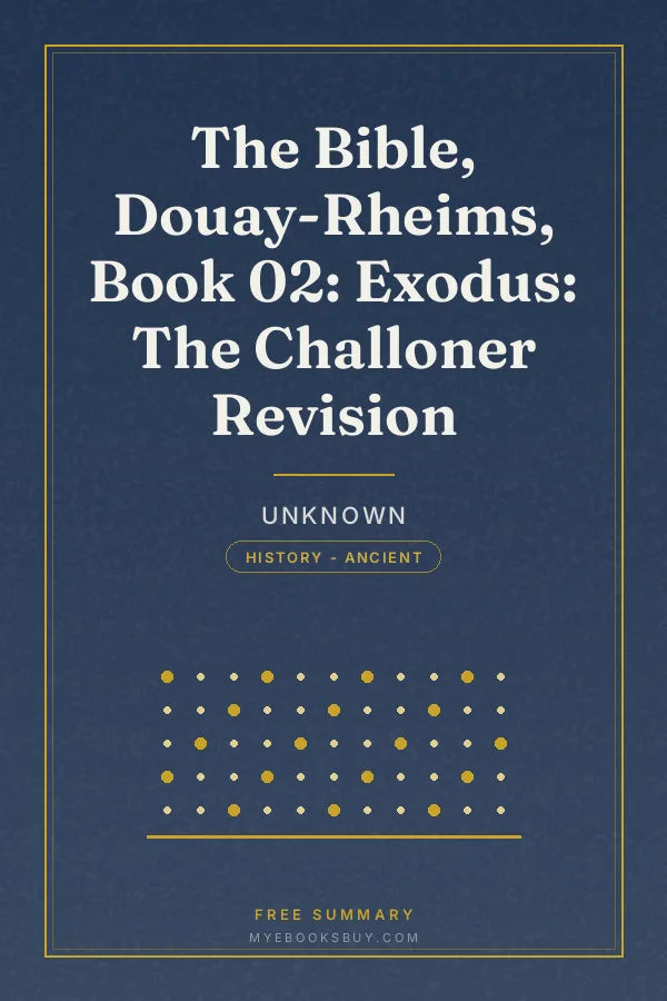 Cover of The Bible, Douay-Rheims, Book 02: Exodus: The Challoner Revision