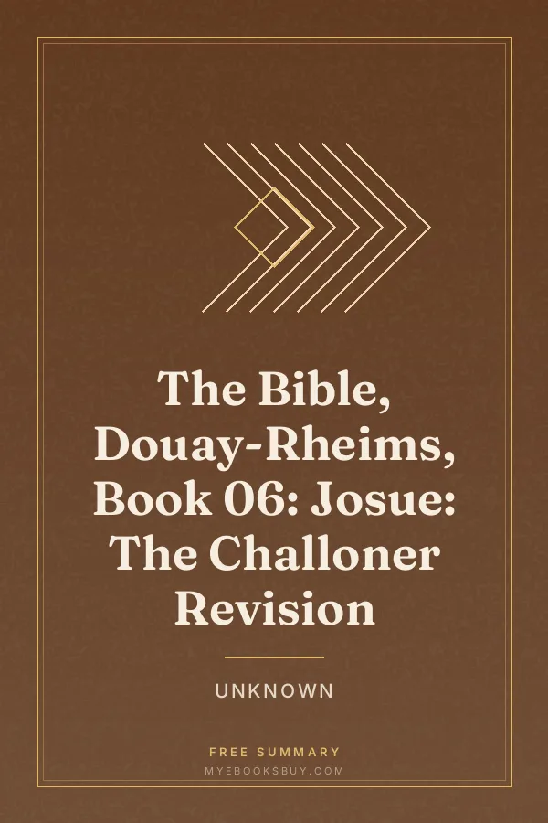 Cover of The Bible, Douay-Rheims, Book 06: Josue: The Challoner Revision