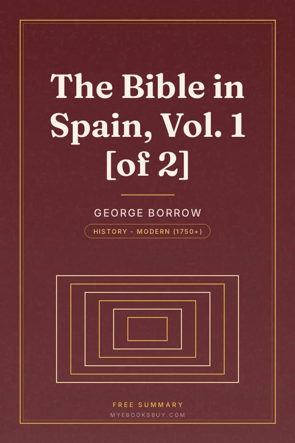 Cover of The Bible in Spain, Vol. 1 [of 2]
