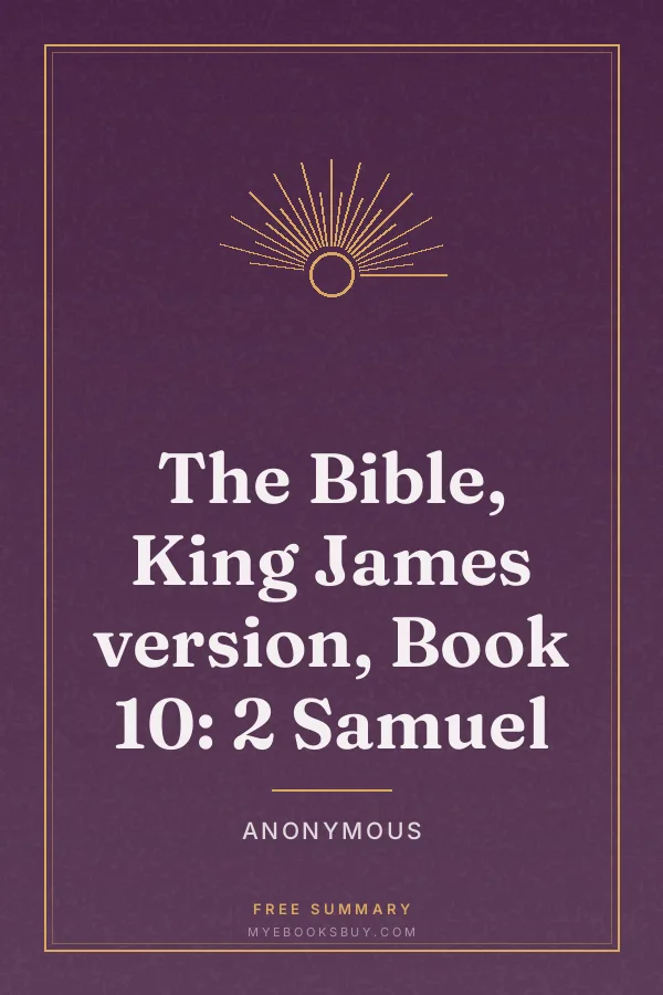 Cover of The Bible, King James version, Book 10: 2 Samuel