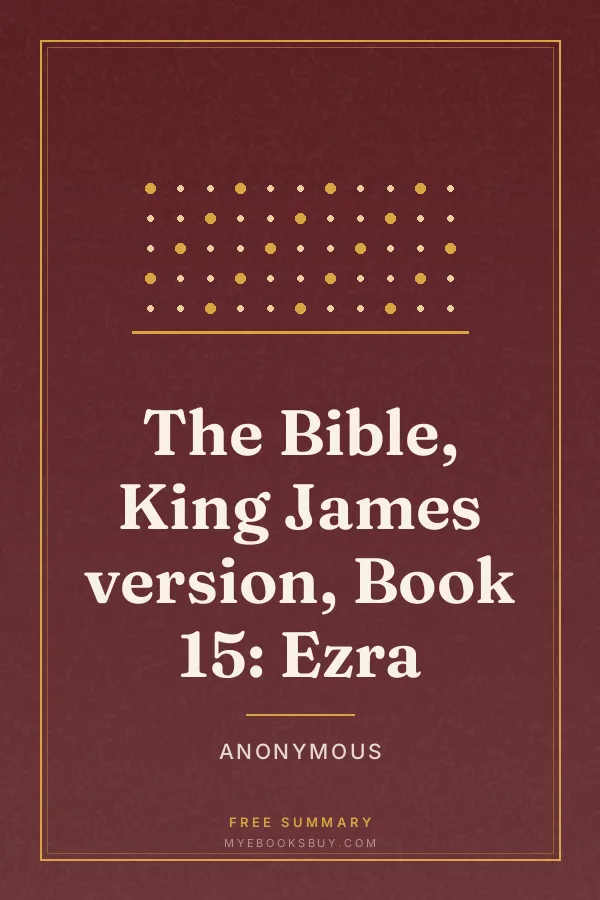 Cover of The Bible, King James version, Book 15: Ezra