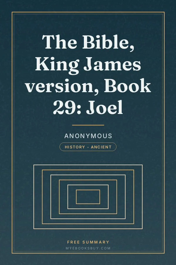 Cover of The Bible, King James version, Book 29: Joel
