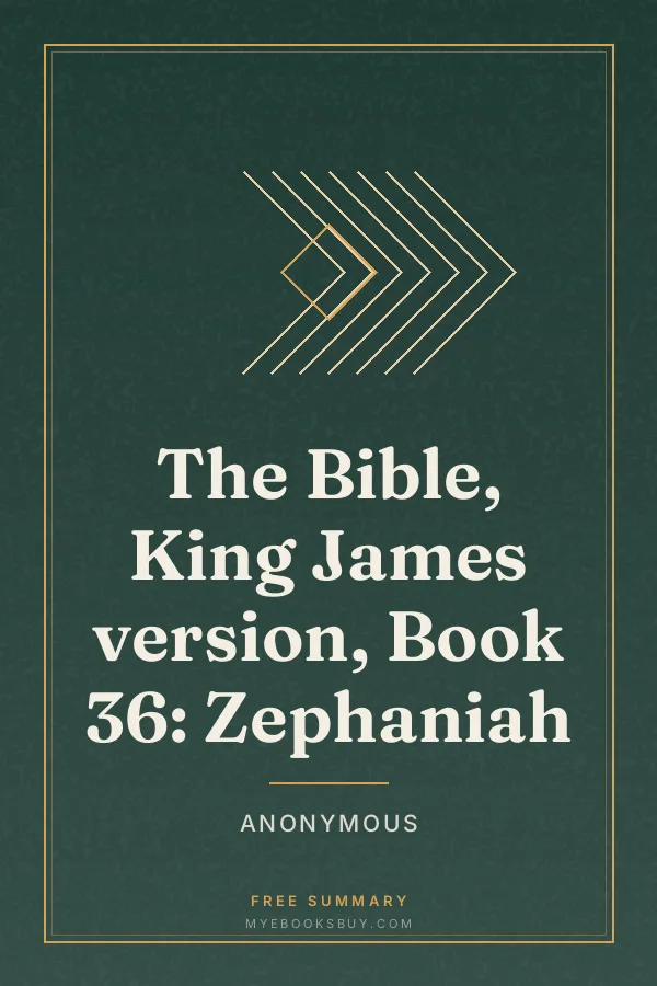 Cover of The Bible, King James version, Book 36: Zephaniah