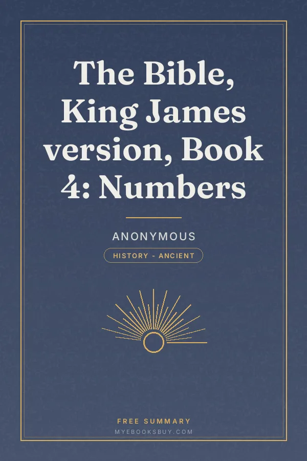 Cover of The Bible, King James version, Book 4: Numbers