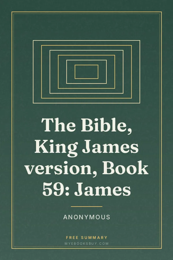 Cover of The Bible, King James version, Book 59: James