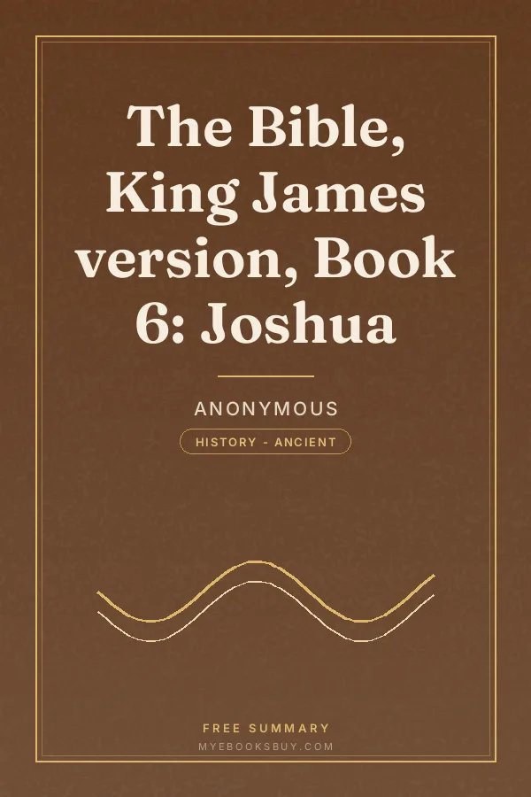 Cover of The Bible, King James version, Book 6: Joshua