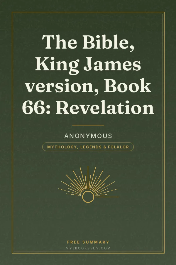 Cover of The Bible, King James version, Book 66: Revelation