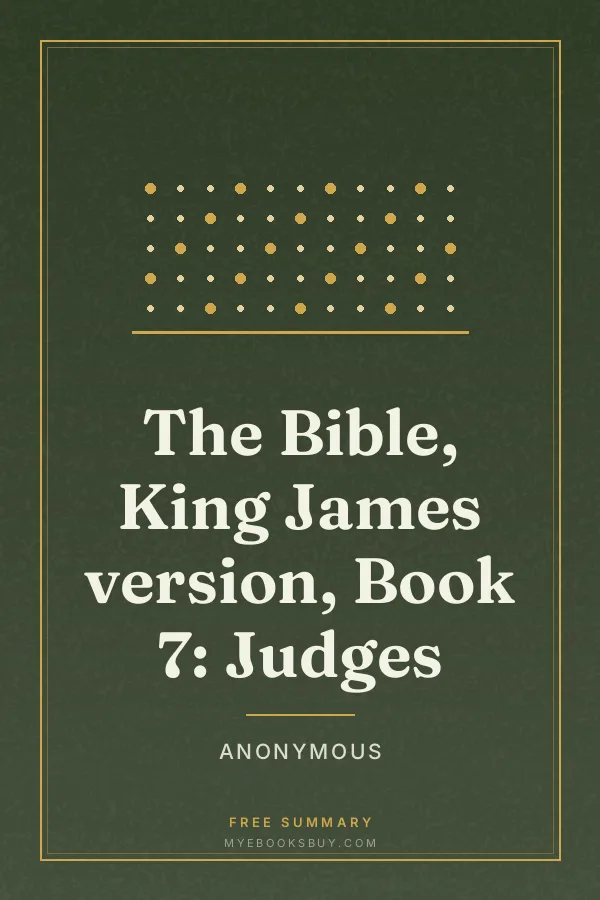 Cover of The Bible, King James version, Book 7: Judges