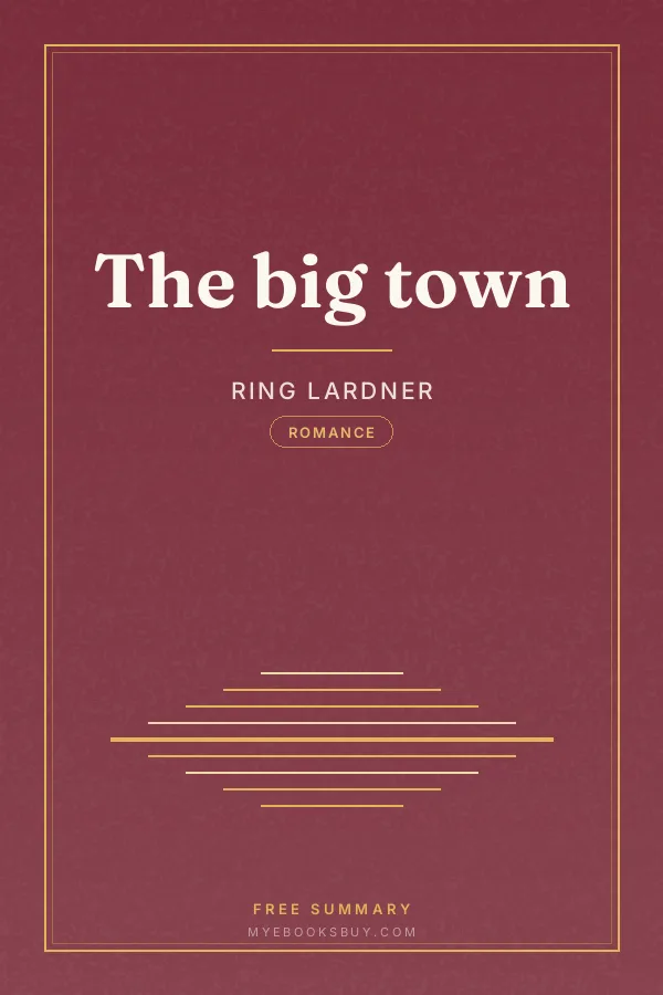 Cover of The big town