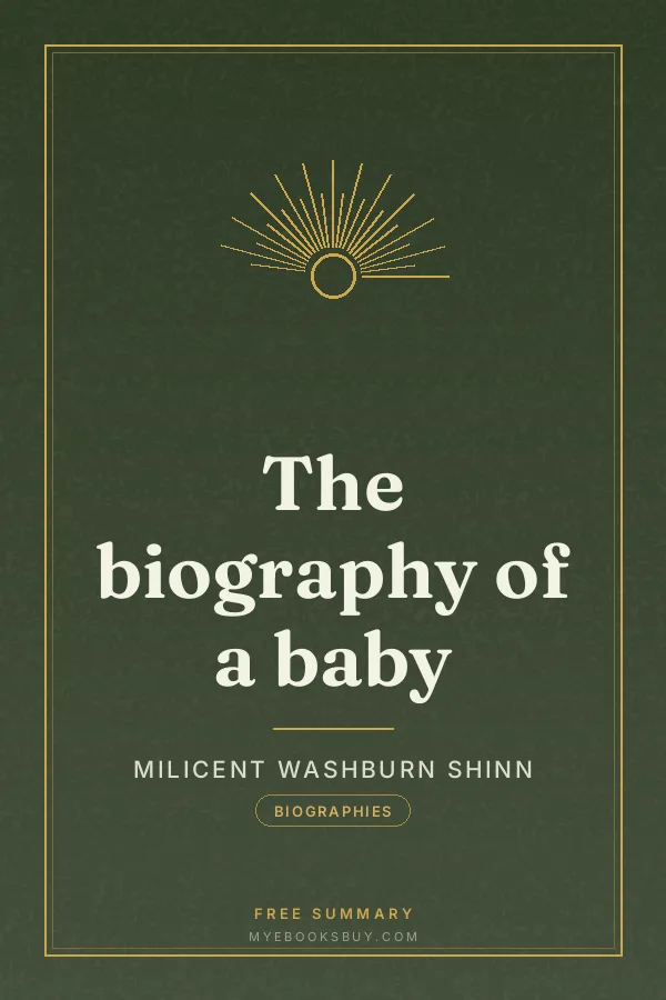 Cover of The biography of a baby