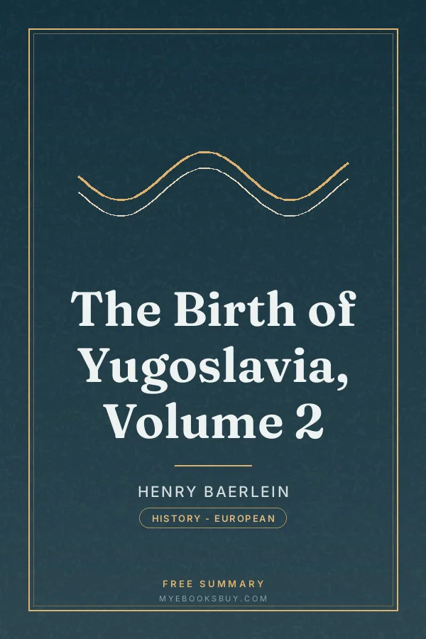 Cover of The Birth of Yugoslavia, Volume 2
