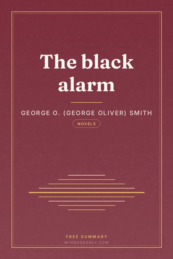 Cover of The black alarm