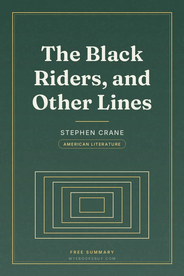 Cover of The Black Riders, and Other Lines