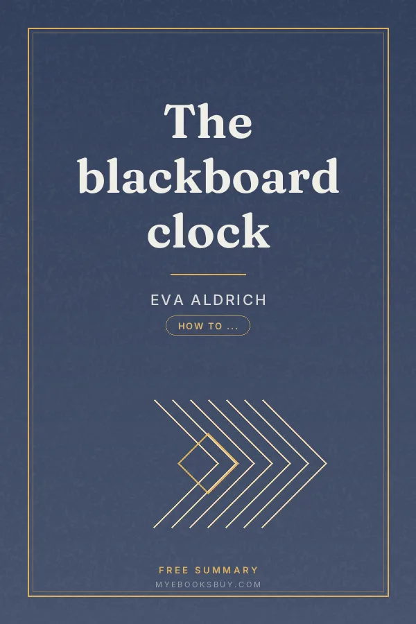 Cover of The blackboard clock