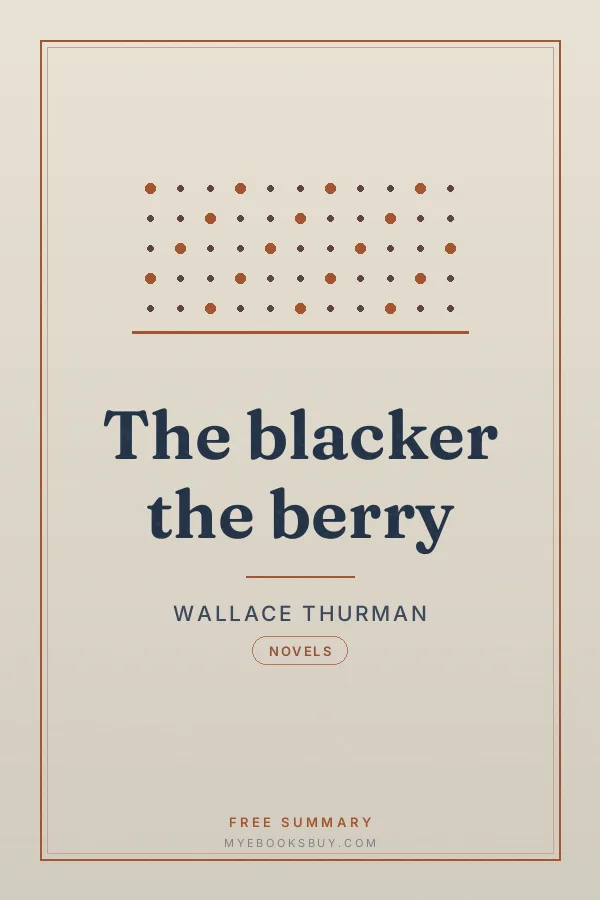 Cover of The blacker the berry