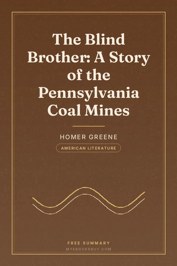 Cover of The Blind Brother: A Story of the Pennsylvania Coal Mines