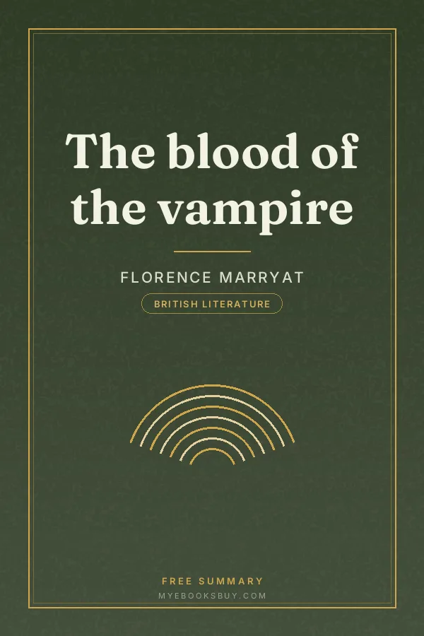 Cover of The blood of the vampire