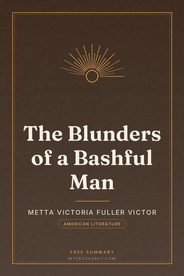 Cover of The Blunders of a Bashful Man