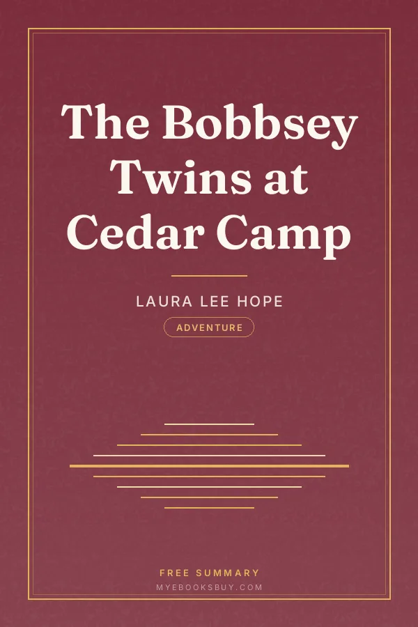 Cover of The Bobbsey Twins at Cedar Camp