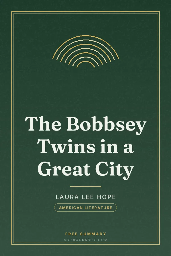 Cover of The Bobbsey Twins in a Great City