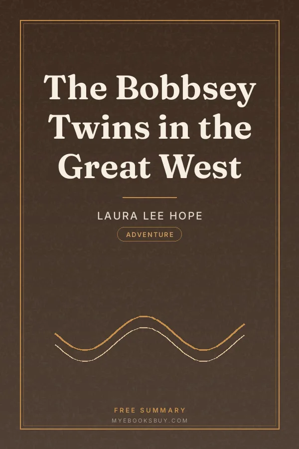 Cover of The Bobbsey Twins in the Great West