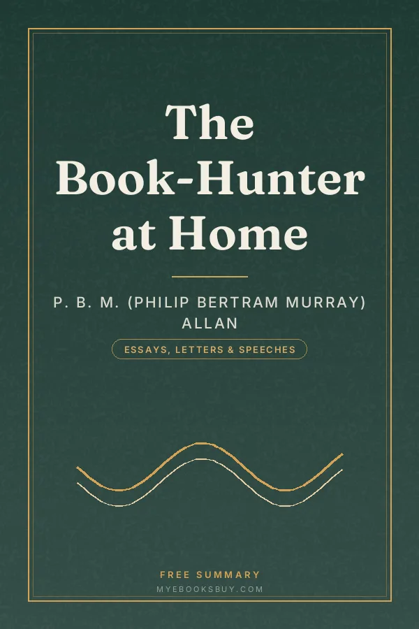 Cover of The Book-Hunter at Home