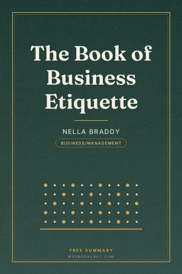 Cover of The Book of Business Etiquette