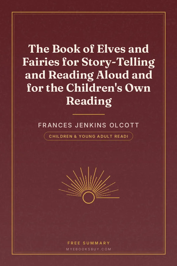 Cover of The Book of Elves and Fairies for Story-Telling and Reading Aloud and for the Children's Own Reading