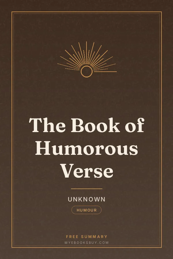 Cover of The Book of Humorous Verse