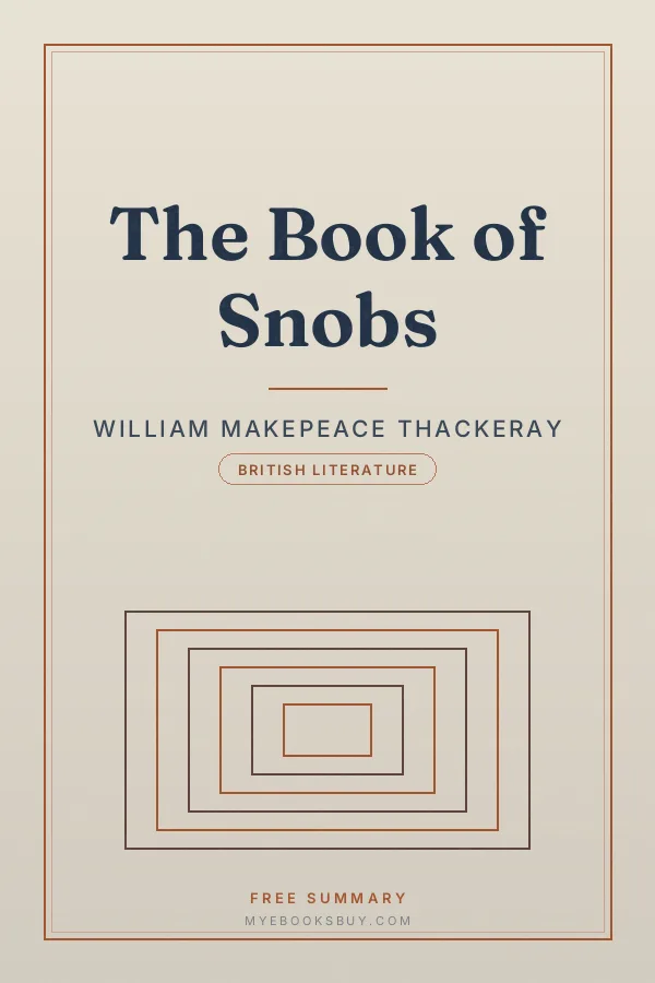 Cover of The Book of Snobs
