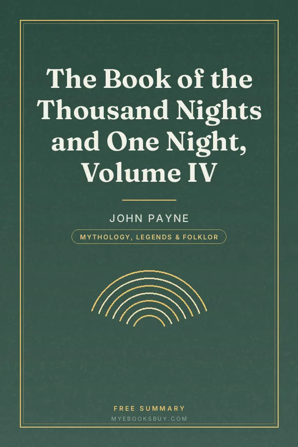 Cover of The Book of the Thousand Nights and One Night, Volume IV