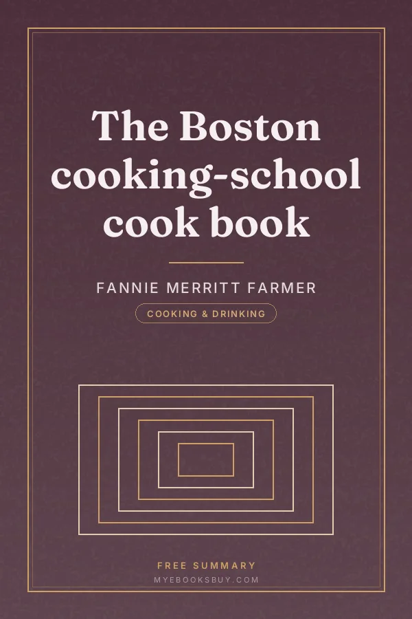 Cover of The Boston cooking-school cook book