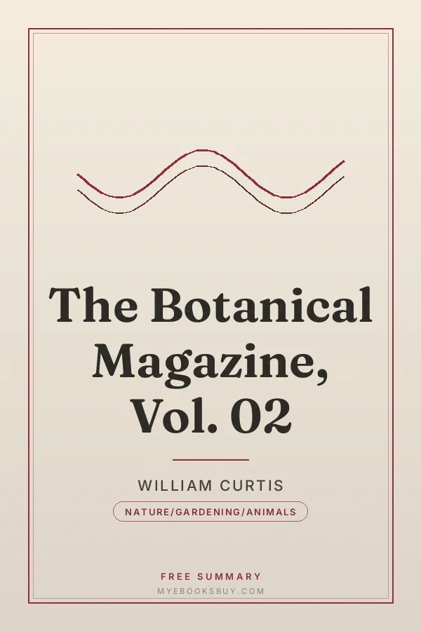 Cover of The Botanical Magazine, Vol. 02