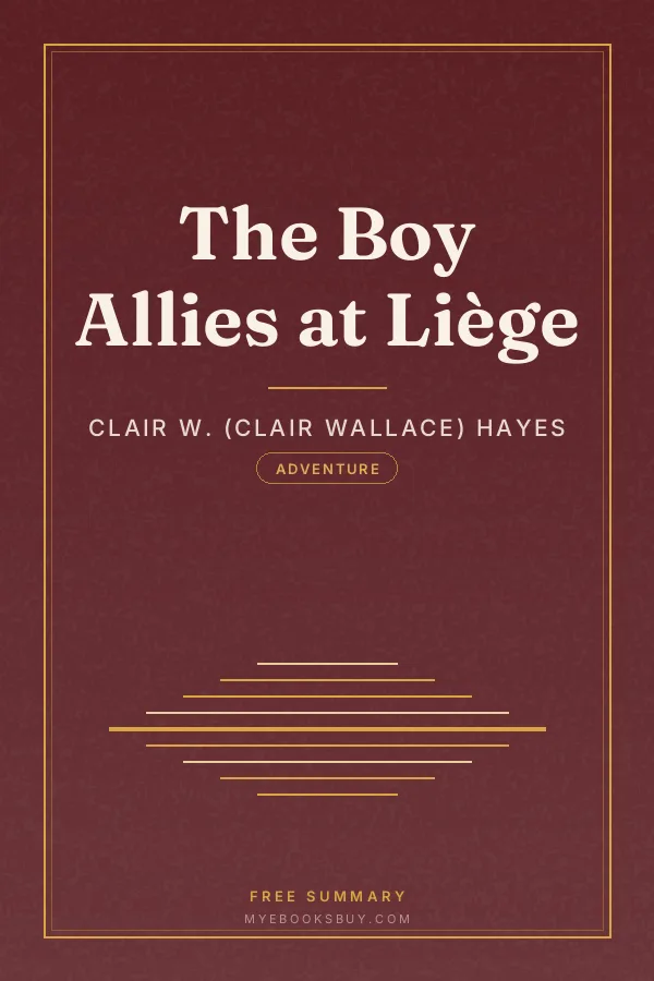 Cover of The Boy Allies at Liège