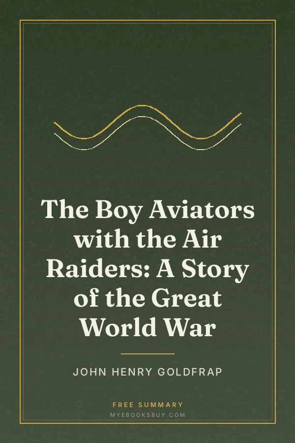 Cover of The Boy Aviators with the Air Raiders: A Story of the Great World War