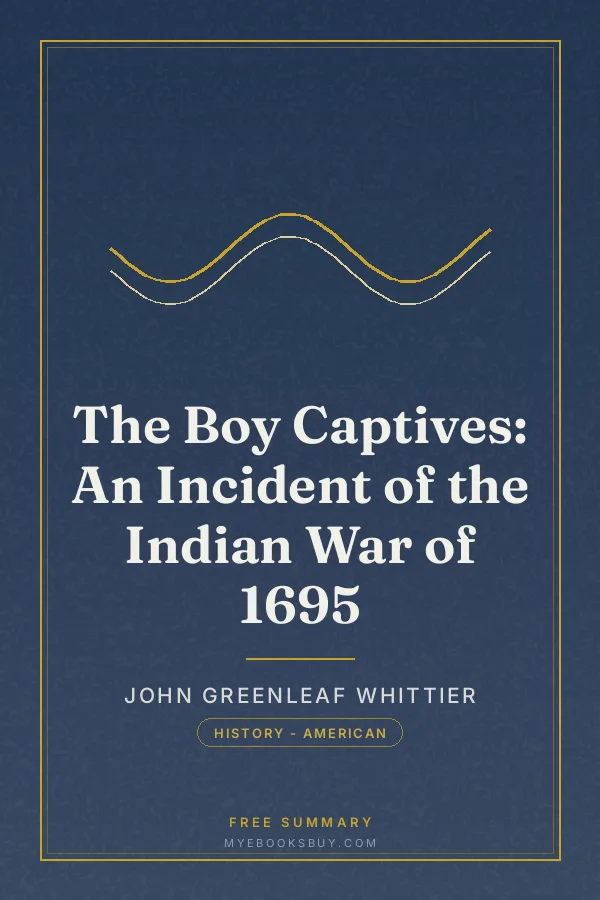 Cover of The Boy Captives: An Incident of the Indian War of 1695