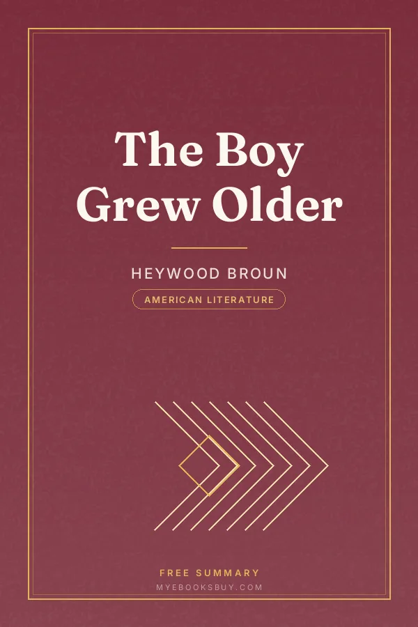 Cover of The Boy Grew Older
