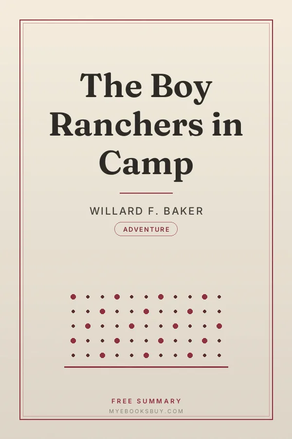 Cover of The Boy Ranchers in Camp