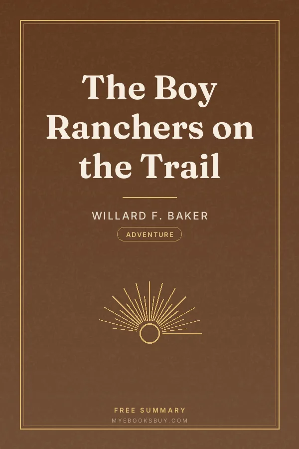 Cover of The Boy Ranchers on the Trail