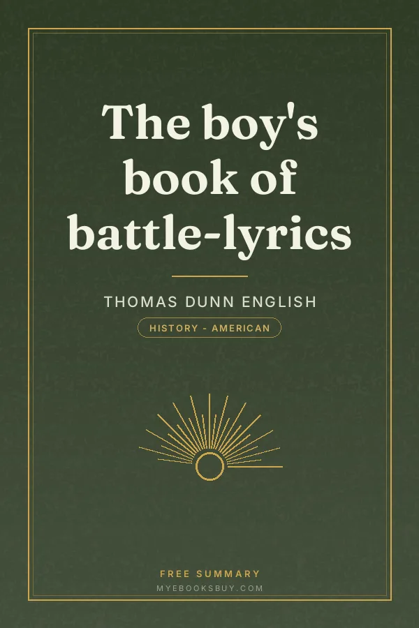 Cover of The boy's book of battle-lyrics