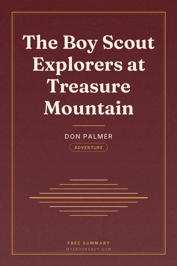 Cover of The Boy Scout Explorers at Treasure Mountain