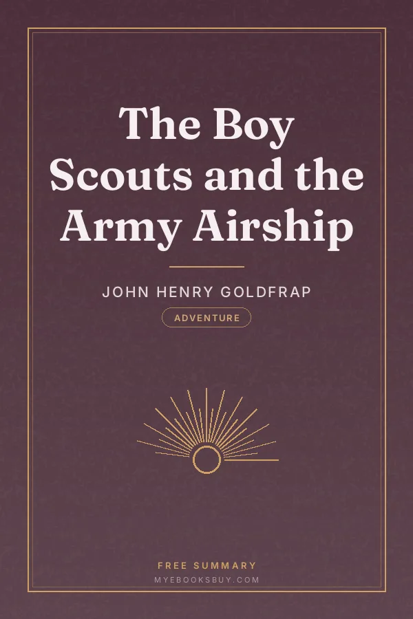 Cover of The Boy Scouts and the Army Airship