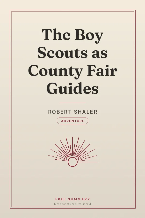 Cover of The Boy Scouts as County Fair Guides