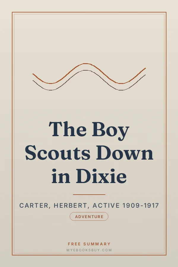 Cover of The Boy Scouts Down in Dixie
