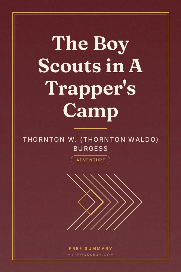 Cover of The Boy Scouts in A Trapper's Camp