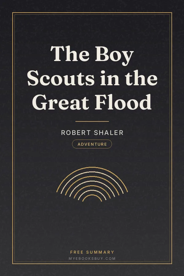 Cover of The Boy Scouts in the Great Flood